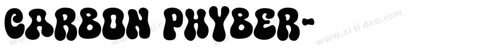 Carbon Phyber字体转换